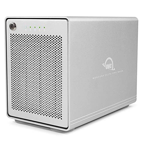 Owc Contenitore Per Archiviazione Esterna A Quattro Vani Mercury Elite Pro Quad Raid 5