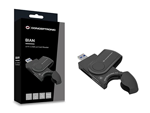 Conceptronic 4-In-1 Usb 3.0 Card Reader Usb-A Bian04B