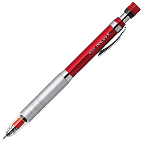 Zebra Portamine Delguard Tipo Lx 0.5 Mm, Red Body (P-Ma86-R)