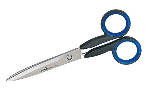 Durable 171601 - Forbici Universali Supercut, Dimensioni 15 Cm (6), Colore Nero/Blu