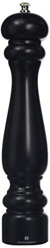 Zassenhaus 20526 - Macinapepe "Potsdam", 30 Cm, Colore: Nero Opaco