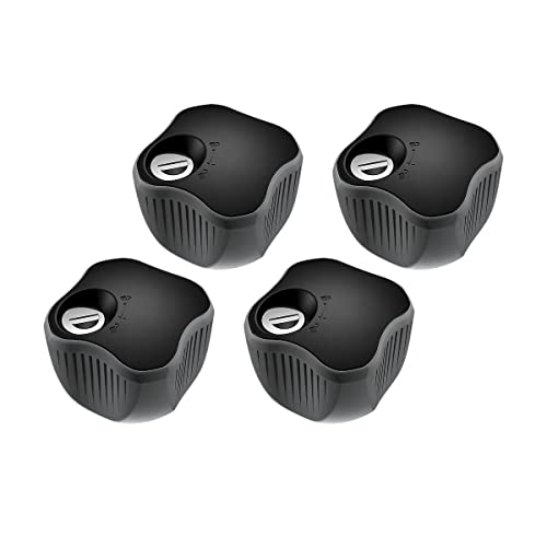 Thule Lockable Knob Accessorio Black 4-Pack