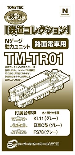 Tomytec- Accessori-Telaio Motorizzato Tm-Tr01 Per Trams, Colore Bianco, 259817