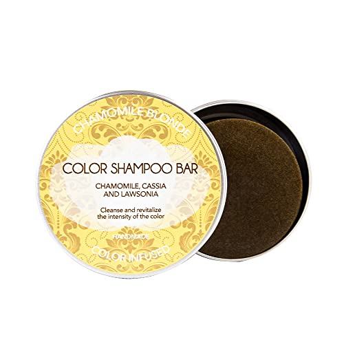 Bio Solid Chamomile Blonde Shampoo Bar 130 Gr