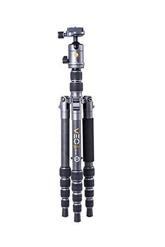 Vanguard Veo 3Go 235Cb - Treppiede Da Viaggio Compatto In Carbonio Con Testa A Sfera