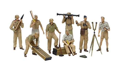 Wwii German Africa Corps Luftwaffe Artillery Crew Set