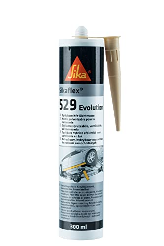 Sika - Sikaflex 529 Evolution, Sigillante Spray Per Carrozzeria, 290 Ml, Ocra