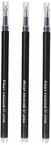 Pilot Pen Frixion - Ricarica 0,7 Mm Singolo Confezione Da 6 Nero
