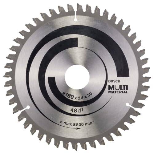 Bosch Professional Multimaterial 180X2.4X30/20D: 48Tr-F
