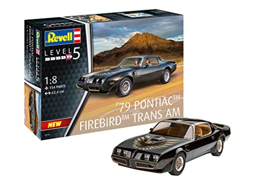 Tescoma- Revell 1:8-Pontiac Firebird Trans Am ’79, Colore Non Verniciato, 07710