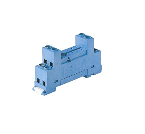 Finder 9565 95.65 - Attacco Relè 40.51, 40.52, 40.61 (Lunghezza X Larghezza X Altezza) 67.2 X 15.5 X 36.5 Mm, 1 Pezzo