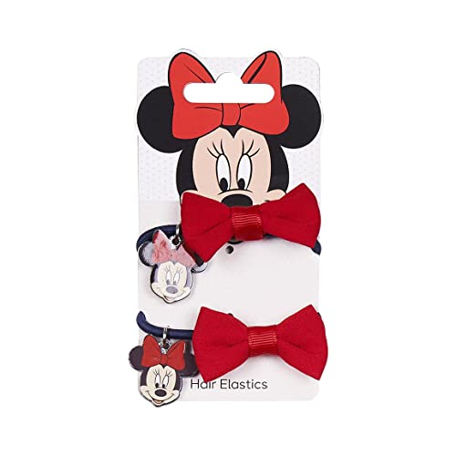 Cerdá Life'S Little Moments - Accessori Capelli Elastici Fiocco Minnie 7.4 X 12.5 X 2.0 Cm (2500002356)