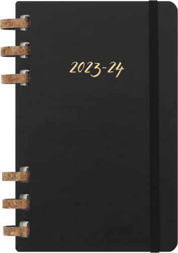 Moleskine Academic Monthly Planner 2023-2024, Agenda Settimanale E Mensile Da 12 Mesi, Agenda Universitaria Con Copertina Rigida, Formato Large 15 X 2
