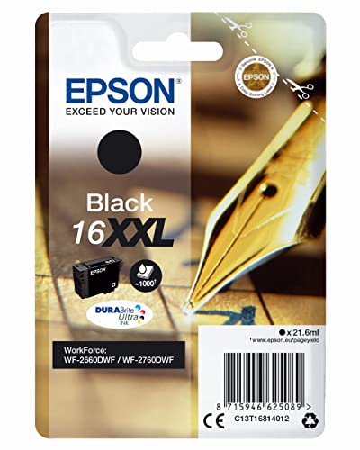 Epson Singlepblack16Xxldurabr. Ultrink Pen+Crossw. Rsblis (Rf+Amsec. Tags)