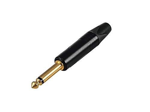 Neutrik Np2X-B Klinken-Steckverbinder 6.35Mm Stecker, Gerade Polzahl (Num): 2 Mono Nero 1St.