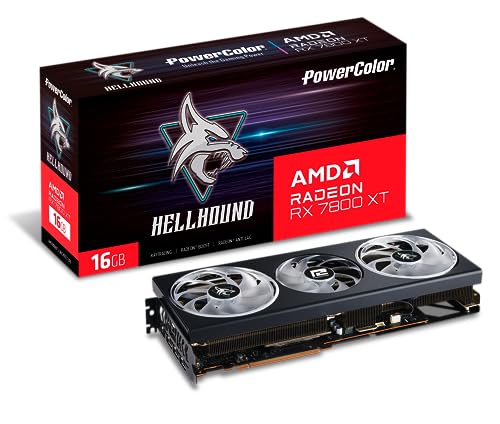Powercolor Radeon Rx7800Xt Hellhound 16Gb