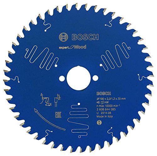 Bosch Professional 2608644085 - Lama Per Sega Circolare Csb Expert Legno: 190X30X48D, Nero