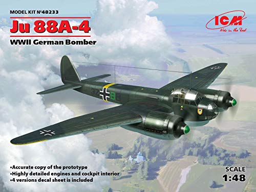 Icm 048233 – Plastic Model Kit 1: 48 – Ju 88 A 4