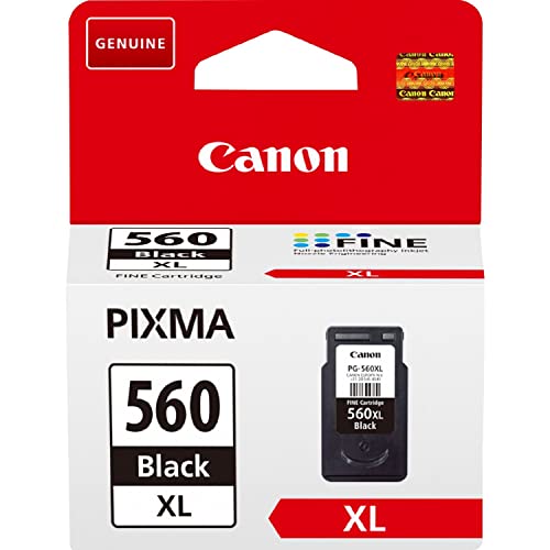 Canon Pg-560Xl - Cartuccia Certificata Canon - Formato Xl - Nero - Imballaggio Cartone Riciclabile