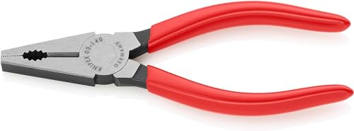 Knipex Pinza Universale Bonderizzata Nera, Rivestiti In Resina Sintetica 140 Mm 03 01 140