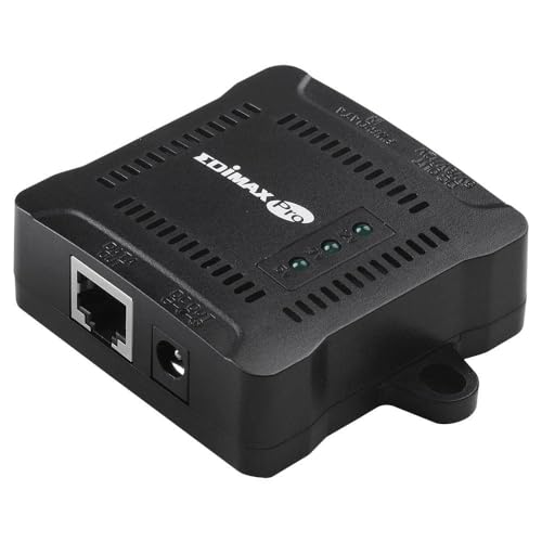 Edimax Gp-101St Supporto Power Over Ethernet (Poe) Nero Divisore Di Rete