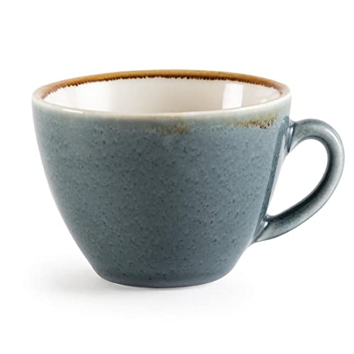 Olympia Kiln Gp346 Tazza Da Cappuccino, Oceano, 230 Ml (Confezione Da 6)