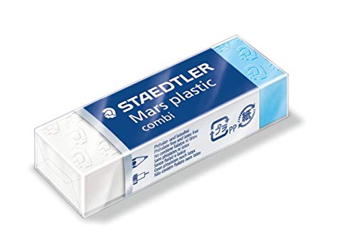Staedtler Mars Plastic Combi 526 508 Gomma, 65 X 23 X 13 Mm, 1 Pezzo