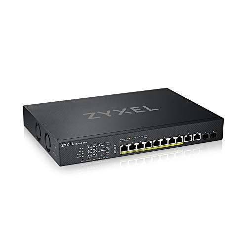 Zyxel Xs1930-12Hp-Zz0101F Network Switch Managed L3 10G Ethernet (100/1000/10000) Power Over Ethernet (Poe) Black