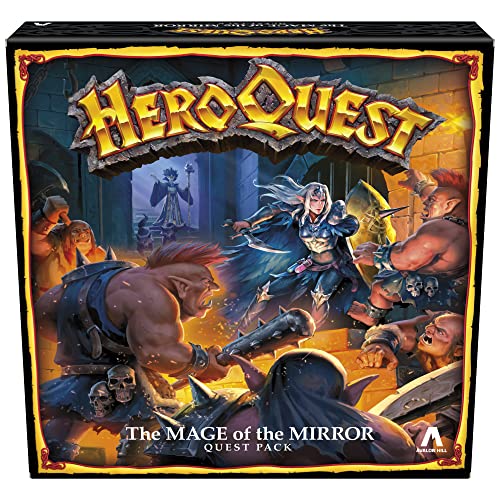 Avalon Hill Heroquest The Mage Of Mirror Quest Pack, Gioco Di Ruolo, Richiede Sistema Per Giocare, F7539, Multicolore