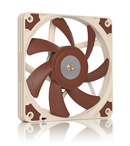 Noctua Nf-A12X15 Pwm, Ventola Silenziosa E Sottile De Qualità Premium, 4-Pin (120X15 Mm, Marrone)