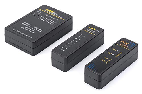 Digitus Dn-14001-1 Tester Per Cavo Di Rete Nero