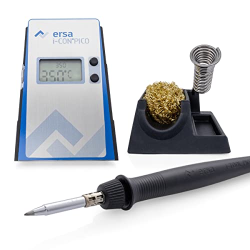 Ersa - Stazione Di Saldatura I-Con Pico, 80 W, 150-450 °C, Completa Di Recipiente
