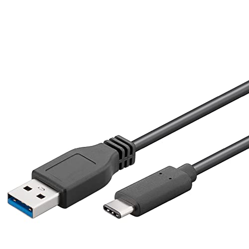 Goobay 67890 Cavo Da Usb-C A Usb 3.0 Tipo A, Nero, 1 M Lunghezza Del Cavo