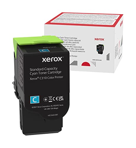 Xerox C315 C310 Toner Cian De Capacidad Estandar (2000 Paginas) 006R04357, Aluminium, Ciano