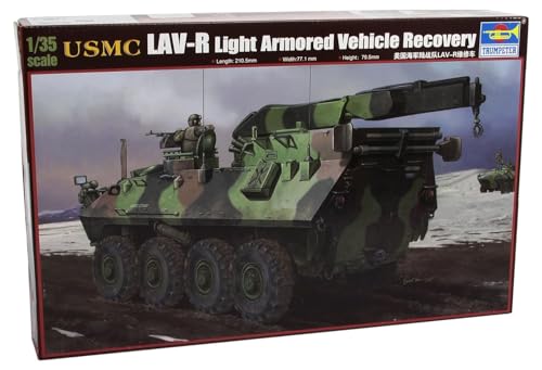 Trumpeter 00370 - Modellino Veicolo Di Soccorso Armato Usmc Lav-R, Scala 1:35