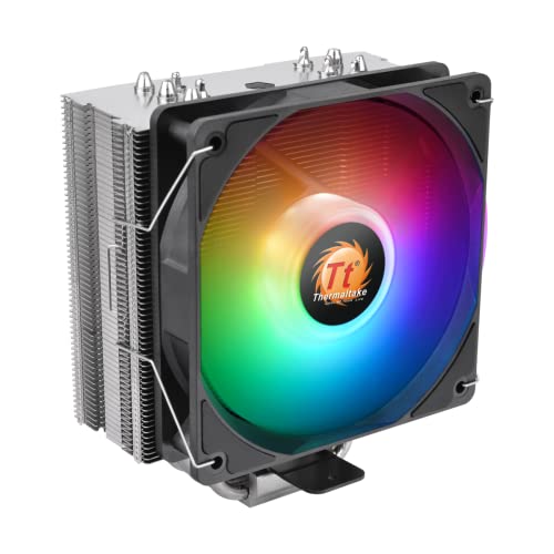 Thermaltake Ux 210 A Rgb Procesador Enfriador 12 Cm Negro, Blanco