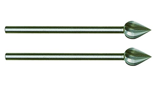 Proxxon 2228724 - Juego 2 Fresas Cabeza Oval 6 Mm