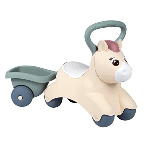 Smoby- Little Baby-Pony-Veicolo Scivolante, 140502