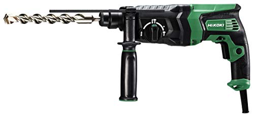 Hikoki Dh26Pc2 Bohr- & Meißelhammer (830W, 2,9 J, Schlagzahlregelung, Antivibrationshandgriff, Transportkoffer)