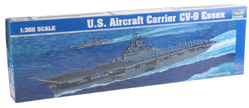 Trumpeter Tru05602-Modellino Portaerei Uss Essex Cv-9 Scala 1:350