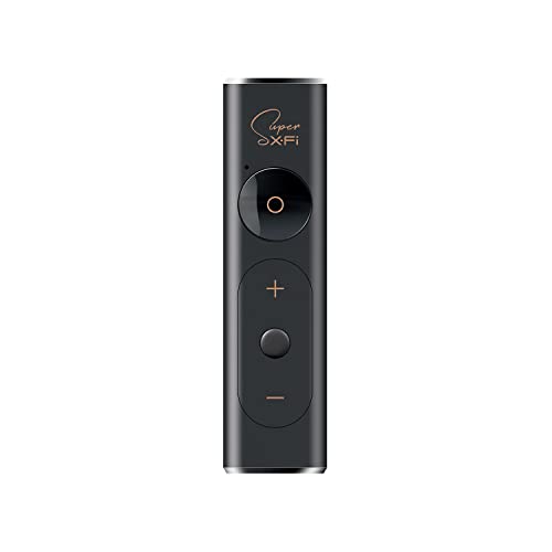 Creative Dac Usb Esterno Ad Alta Risoluzione Sound Blaster X1 Con Super X-Fi E Amplificatore Per Cuffie Per Pc E Mac, Compatibile Anche Con Ps4, Ps5 E