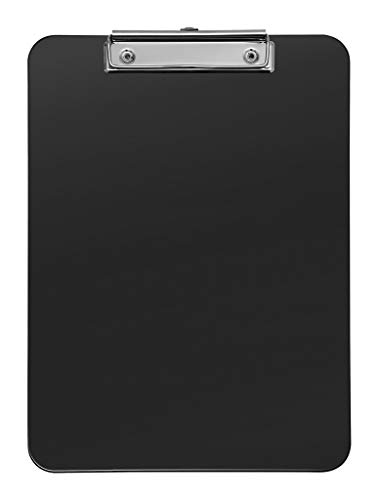 Wedo 057601 Tavoletta Portablocco In Plastica, A4, Nero