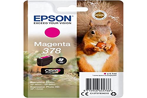 Epson 378 4.1Ml 360Pagine Magenta Cartuccia D'Inchiostro