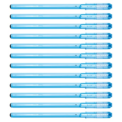 Pentel Bk77Ab Superb Antibacterial+ Penna A Sfera Antibatterica Conforme A Normative Europee, 0,7 Mm Nero, 12 Pz