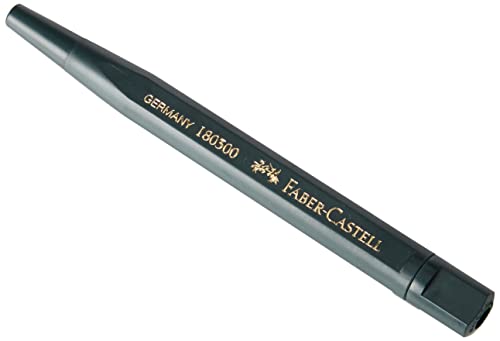 Faber-Castell 180300 - Matita A Tratto Con Gomma In Vetro, Fusto Verde