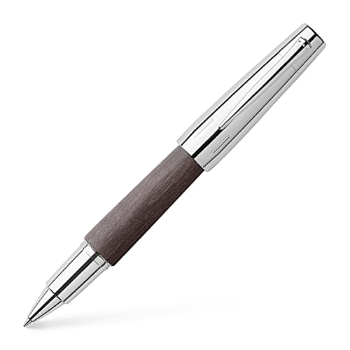 Faber-Castell 148225 Roller E-Motion, Legno Di Pero Nero