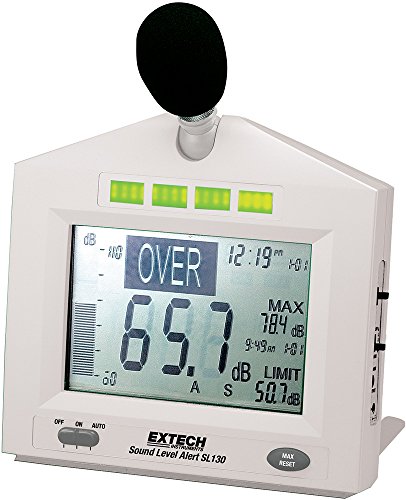 Extech Sl130W Monitor Di Livello Sonoro Con Allarme