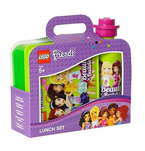 Lego 40591716 - Set Per La Colazione Con Recipiente E Borraccia, Colore: Verde