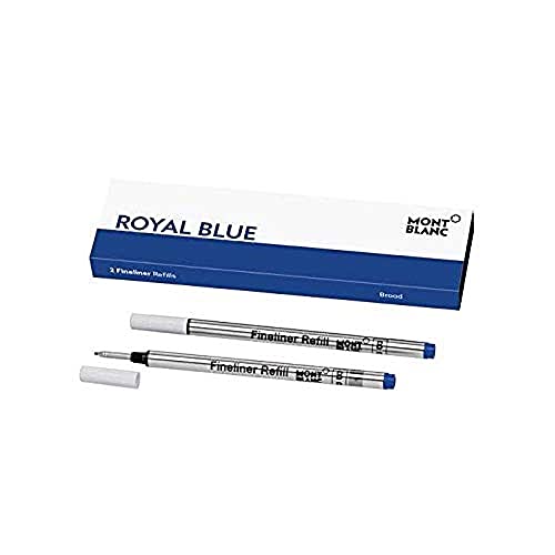 Montblanc Refill Fl B 2X1 Royal Blue Pf Marca