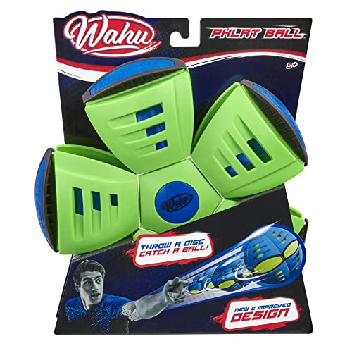 Wahu, Phlatball Classic Verde, Gioco All'Aperto, Lancia Un Disco E Prendi Una Palla, Ideale Per Prato, Spiaggia, Cortile O Montagna, Dai 5 Anni